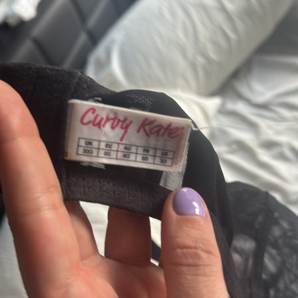 30I black lace bra - Picture 2 of 2